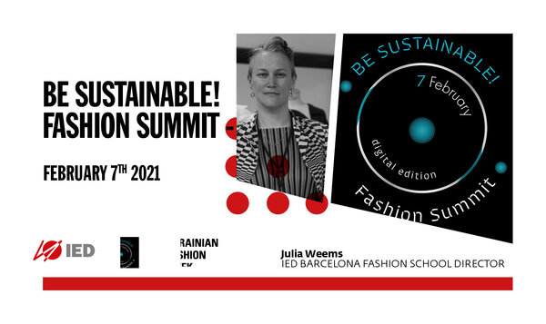 IED at Be Sustainable Fashion Summit - Ukrainian Fashion Week