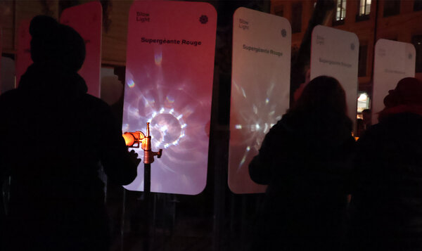 Slow Light, del IED Barcelona, entusiasma en Fête des Lumières Lyon