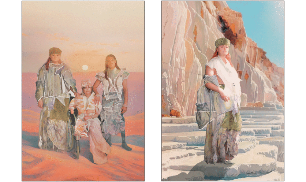 Nio Roca X EN UNA CRUZ Premio Jordi Labanda a la Mejor Ilustración de Moda 2024 Fashioners of the World IED Barcelona